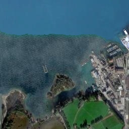 Flüelen map(satellite map)