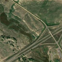 Road 235 & Interstate 94 & Bad Route Road High Resolution Satellite Map