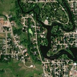 760-946 7th Avenue Southwest Jamestown ND Satellite Map