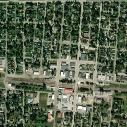 Casselton map(satellite map)