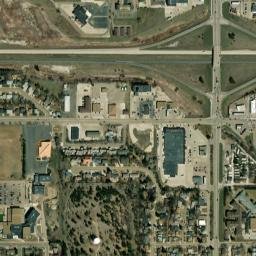 201-299 West Museum Drive Dickinson High Resolution Satellite Map