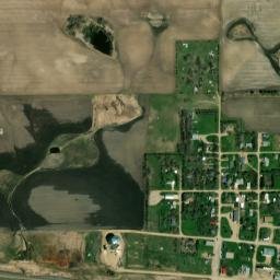 501-599 5th St N Cleveland ND 58424 High Resolution Satellite Map