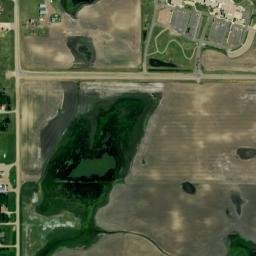 3621-3635 81st Avenue Southeast Jamestown ND High Resolution Satellite Map