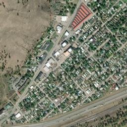 East Missoula map(satellite map)