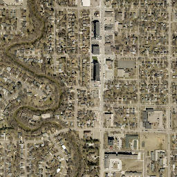 West Fargo map(satellite map)