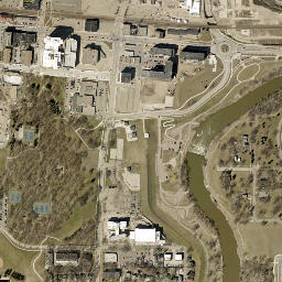 349-441 4th Street South, Fargo, ND High Resolution Satellite Map