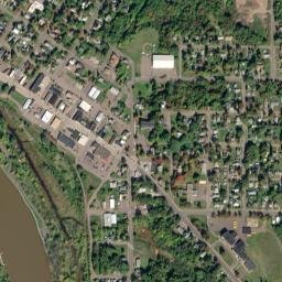 Ontonagon map(satellite map)