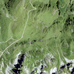 Region Prättigau / Davos map(satellite map)