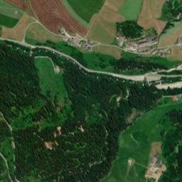 Racines map(satellite map)