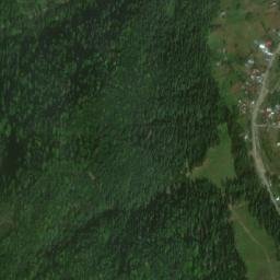 Tarcău map(satellite map)