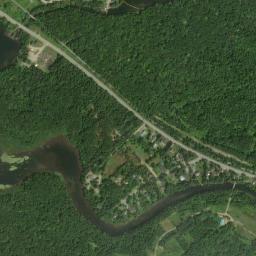 Satellite view of Club de golf Lac Saint-Joseph