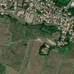 Sallertaine map(satellite map)