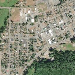 Tenino map(satellite map)