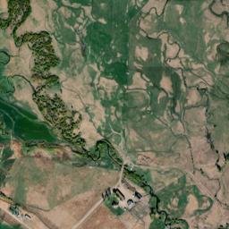 Powell County map(satellite map)