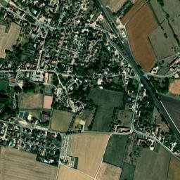 Fontaines map(satellite map)