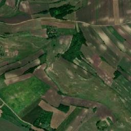 Cătina map(satellite map)