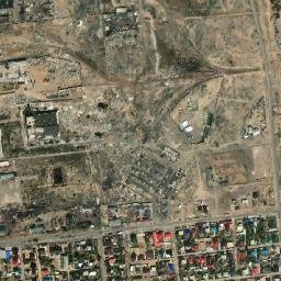 Balqash map(satellite map)