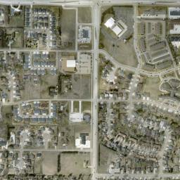 Satellite view of Pebble Creek Golf Course