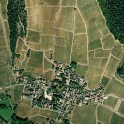 Mercurey map(satellite map)