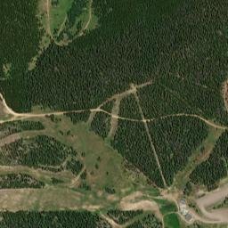 Showdown Road, Lewis & Clark National Forest High Resolution Satellite Map