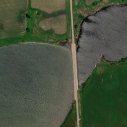 3900-3998 North Dakota 3 Dawson High Resolution Satellite Map