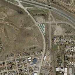 405 16th Avenue Northeast Mandan ND High Resolution Satellite Map