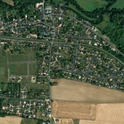 Niherne map(satellite map)