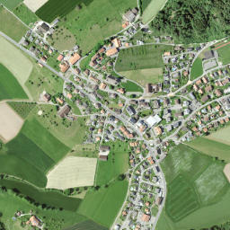 Heitenried map(satellite map)