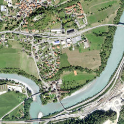 Tamins map(satellite map)