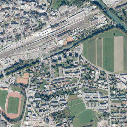 Lienz map(satellite map)