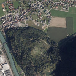 Sachsenburg map(satellite map)