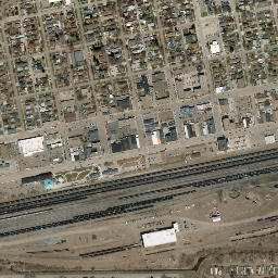 Mandan map(satellite map)