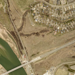 Interstate 94, Bismarck, ND 58503, USA High Resolution Satellite Map