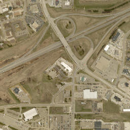 1801-1899 Canary Avenue, Bismarck, ND High Resolution Satellite Map