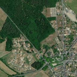 Lencloître map(satellite map)