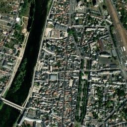 Châtellerault map(satellite map)