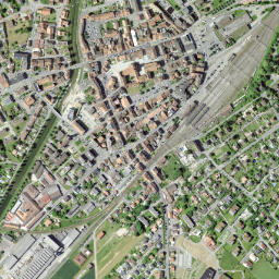 Payerne map(satellite map)