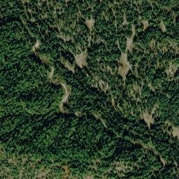 Latah County map(satellite map)