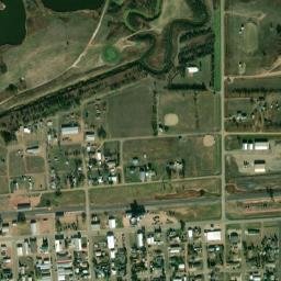 111-137 B Street South Glen Ullin ND High Resolution Satellite Map