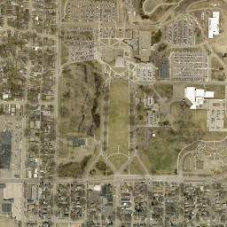 1131 North 4th Street, Bismarck, ND 58501 High Resolution Satellite Map