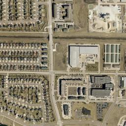 Satellite view of Rose Creek Golf Course