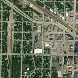 Detroit Lakes map(satellite map)