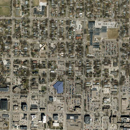 Bismarck map(satellite map)