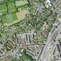 Fribourg map(satellite map)