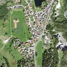 Laax map(satellite map)