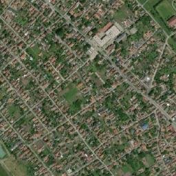 Izsák map(satellite map)