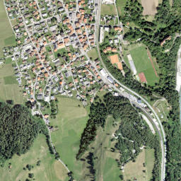 Rhäzüns map(satellite map)