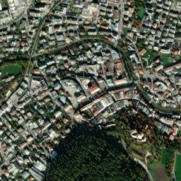 Brunico map(satellite map)