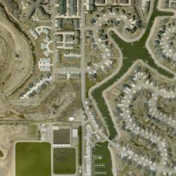 Satellite view of Riverwood Golf Course