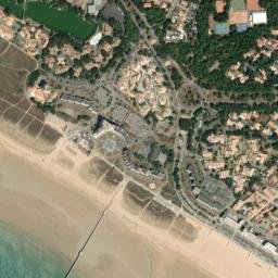 Saint-Jean-de-Monts map(satellite map)